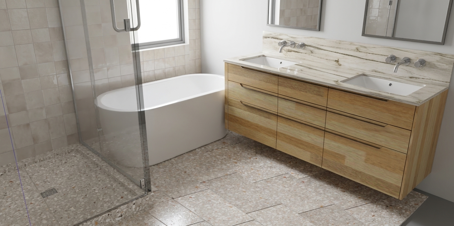 Bath Vanity CAD AI Enhanced