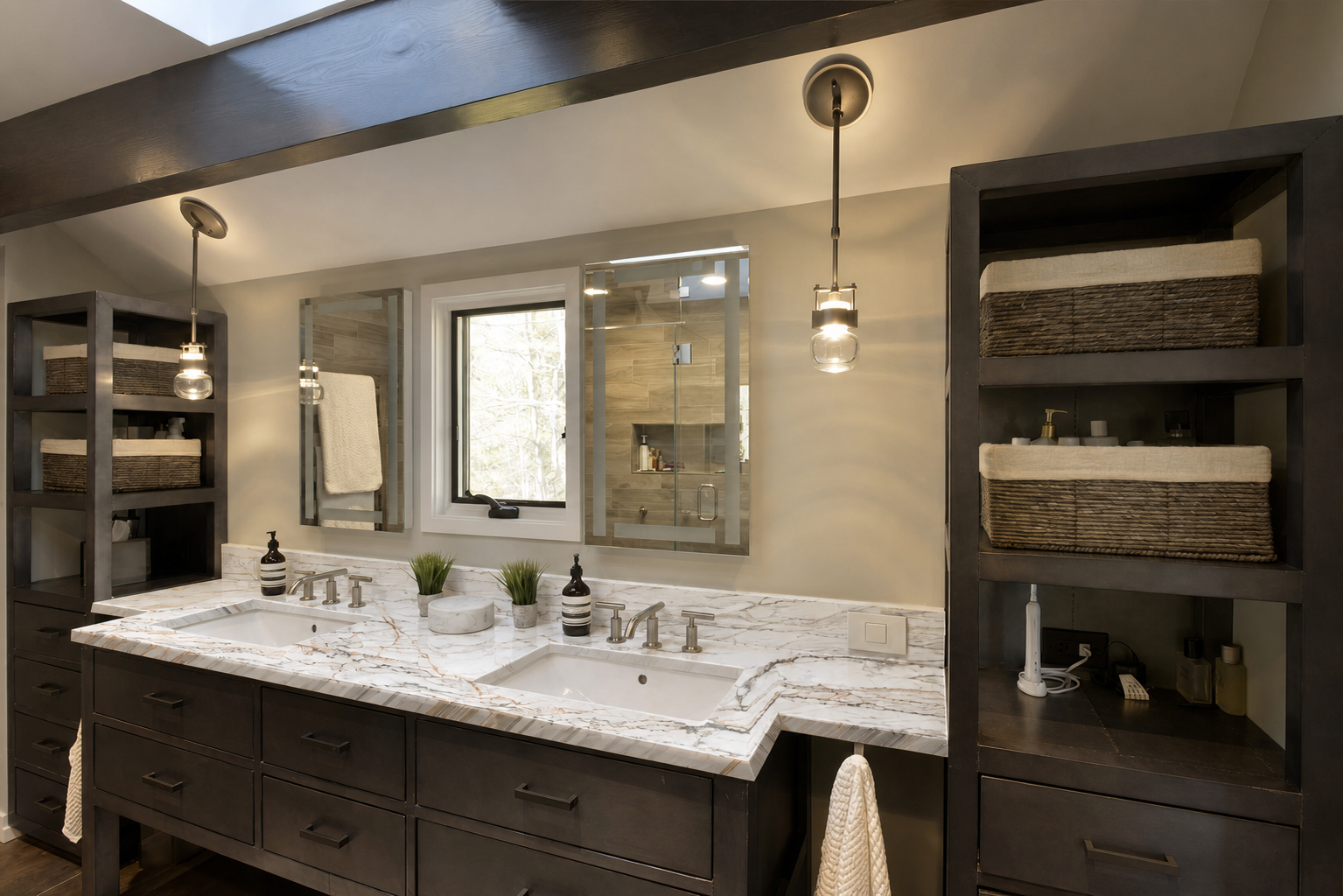 Bath Vanity Photo AI Enhanced